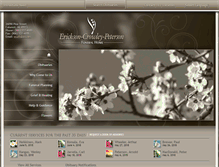 Tablet Screenshot of ericksoncrowleypeterson.com